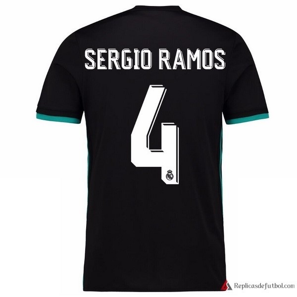 Camiseta Real Madrid Segunda equipación Sergio Ramos 2017-2018